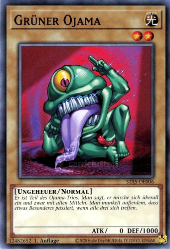 Pigiama verde - yu-gi-oh!,
