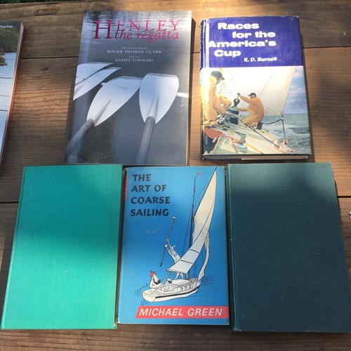 Sailing boat books - boat, henley