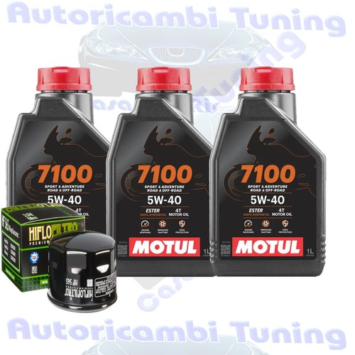 Kit tagliando olio motul 7100 - kit,