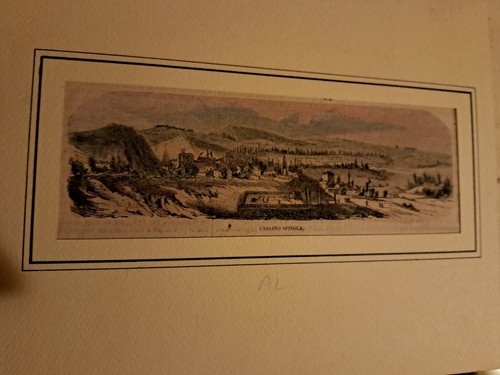 Stampa antica epoca 800 - stampa,