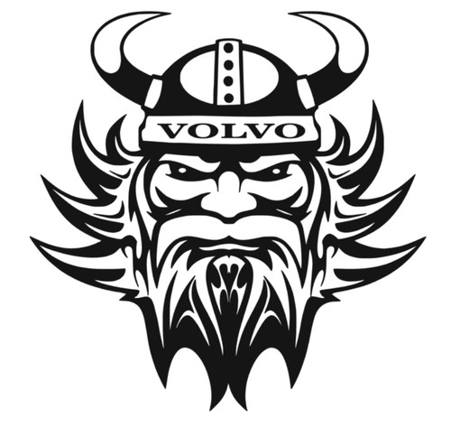Adesivo volvo camion viking - volvo,