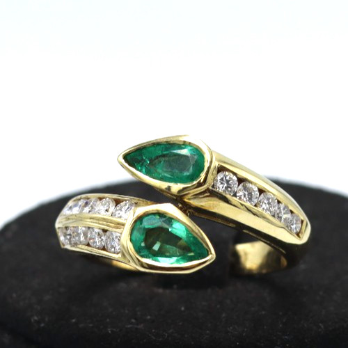 Anello contrarié oro - in,
