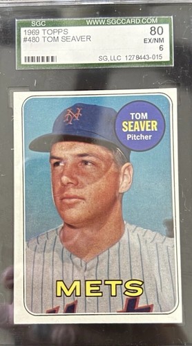 1969 topps tom seaver - tom, #480
