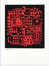 Vasarely victor sérigraphie - vasarely,