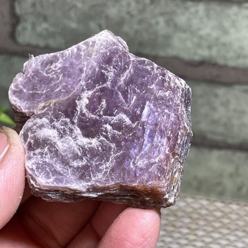 Lepidolite viola mica fetta - ,