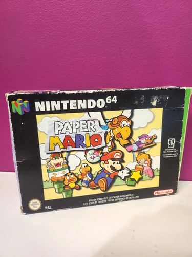 Jeu n64 paper mario - n64,