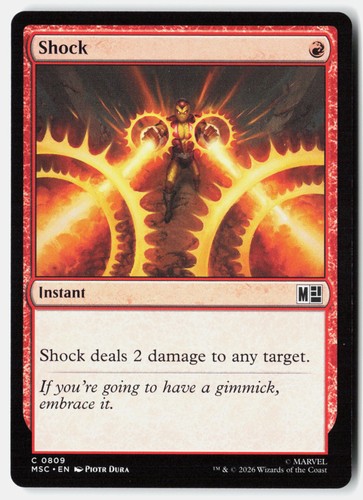 Shock magic commander - -,