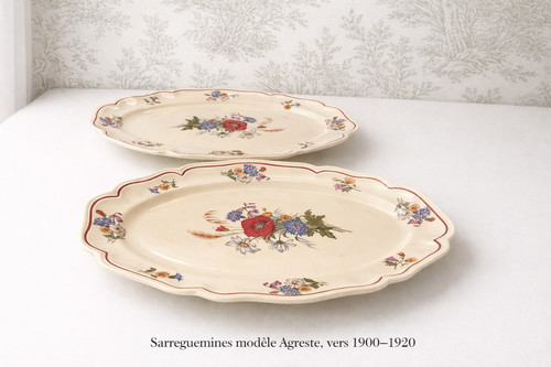 Set grandi piatti ovali - set,