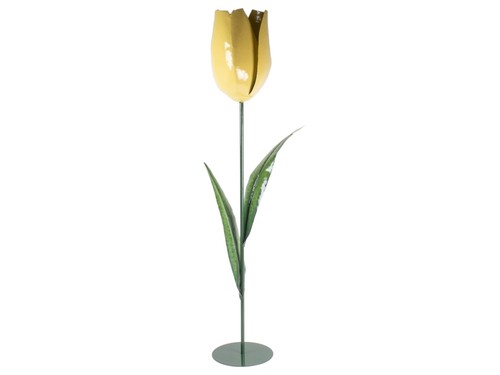 Fiore metallo 35x21x121cm - fiore,