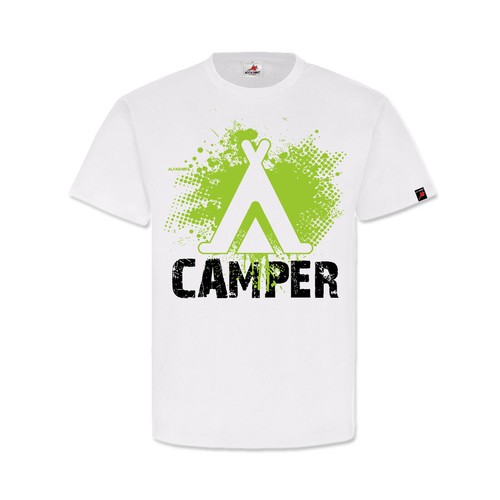 Maglietta camper tende - maglietta,