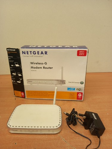 Netgear dg834g modem router - netgear,