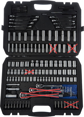Amazon basics set attrezzi - amazon, di
