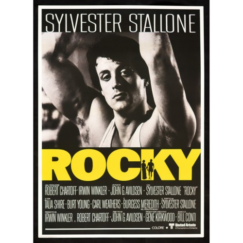 Locandina rocky sylvester - rocky,
