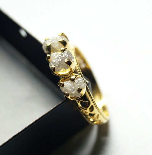 Anello argento grezzo - in,
