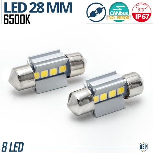 Lampadine led siluro 28mm - lampadine,