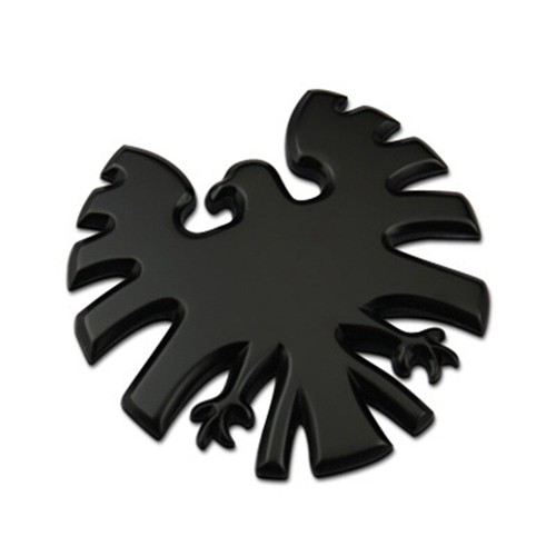 Aquila nera emblema - , 3d