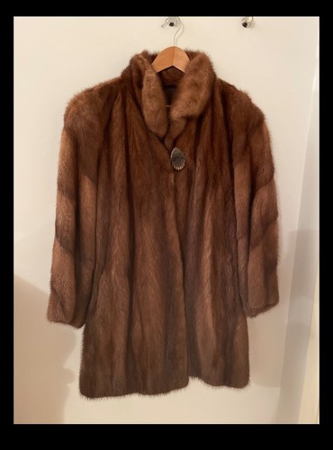 Giaccone pelliccia di - in,