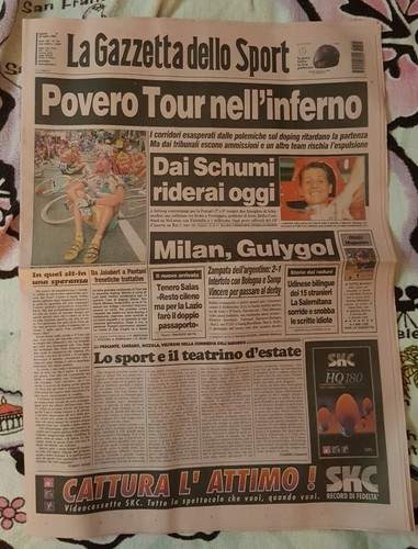 Gazzetta dello sport povero - sport,