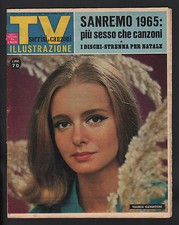 SORRISI 49/1964 SANREMO DALIDA LOUISELLE PERRY COMO RAFFAELLA CARRA' NADIA GRAY