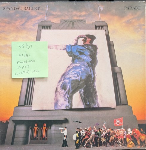 Spandau ballet parade vinyl - parade,