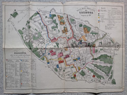 Pianta della regia città - , di