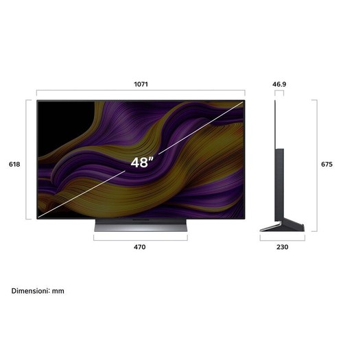 Oled evo oled48g56ls tv - lg,