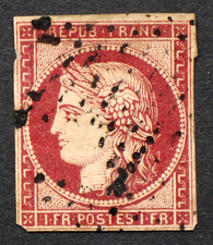 FRANCIA 1849 Cerere 1 franco