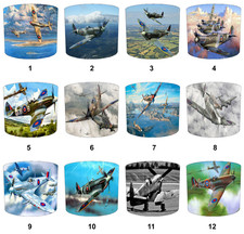 Lampadario Da Tavolo Spitfire Aereo Lampade Paralumi