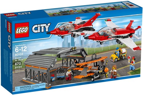 Lego city spettacolo aereo - city:,