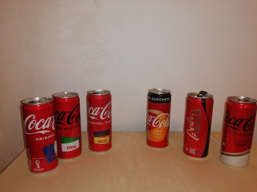 Lattine coca cola - cola, celebrative