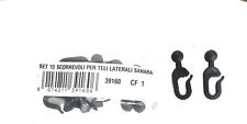 Scorrevoli per Tende set 10 Anelli Teli Laterali Gazebo 3x4 G. DEL RE Sahara