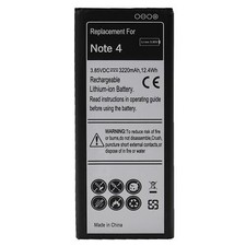 Batteria per Samsung Galaxy Note 4 SM-N910FD SM-N910C SM-N910FQ SM-N910A 3220mAh