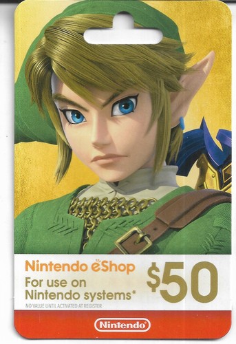 Nintendo eshop gift card - nintendo, no
