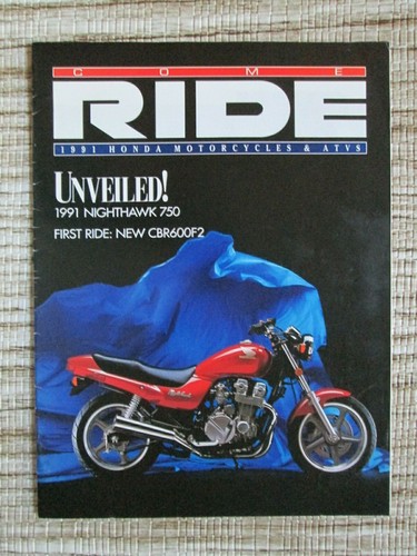 Brochure come ride - honda, moto