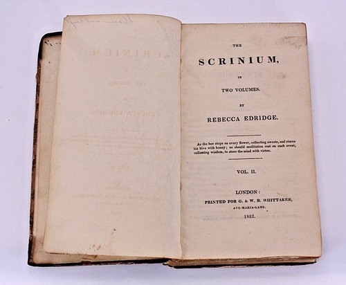 The scrinium vol rebecca - vol.,