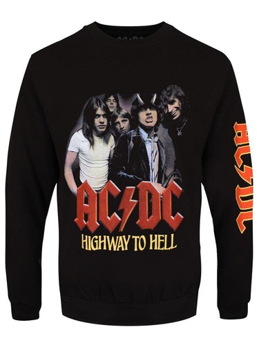 Felpa nera uomo highway - uomo, ac/dc
