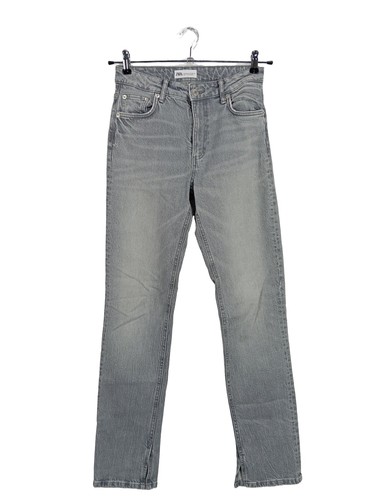 Zara jeans vita alta donna - a,