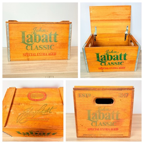 Cassetta porta birra vintage