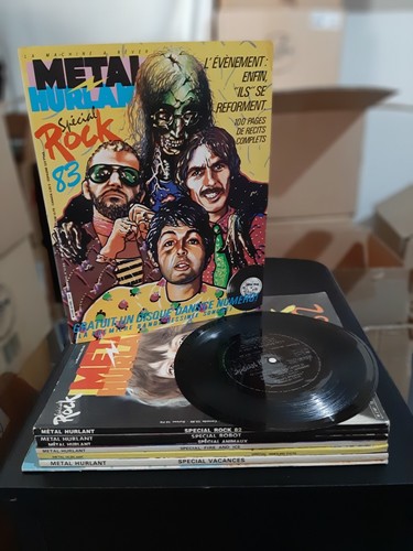 Lotto fumetti metal - 8, hurlant