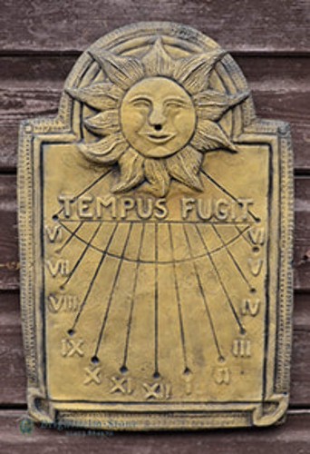 Wall sundial tempus - wall, fugit