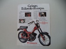 advertising Pubblicità 1980 CIMATTI GRINGO 86 50 cc