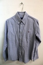 Camicia Fay Bambino 10 Anni Chemise Blu Shirt Cotone Ragazzo Manica Lunga 