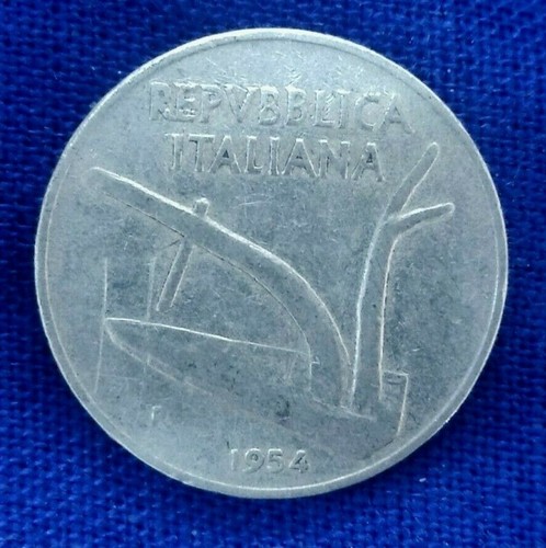 Moneta lire del 1954 - del,