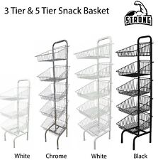 Espositore da negozio bianco a