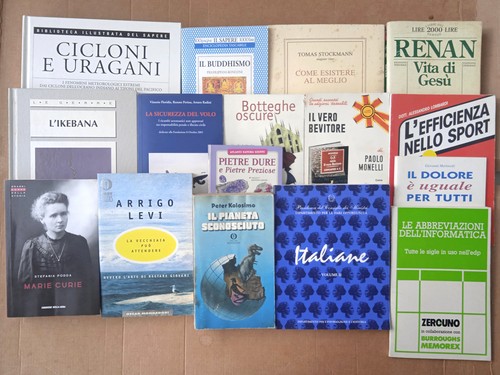 Lotto libri saggistica - 16,