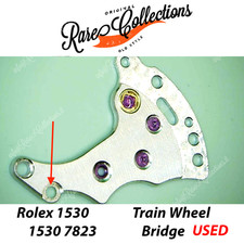 Rolex 1530 Train Wheel Bridge Ponte Ruotismo 7823 Usata 4