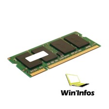 Barrette de memoire RAM SO-DIMM PC2 - 6400S DDRII DDR2 - 2 go 2 gb