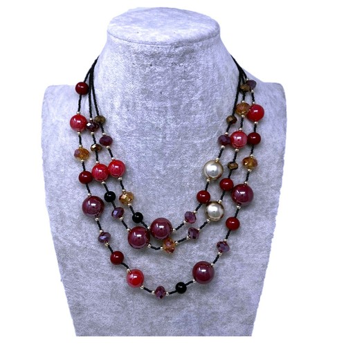 Collana pendente vetro - collana,