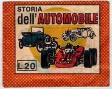 BUSTINA PANINI STORIA AUTOMOBILE 1971 PIENA PERFETTA