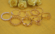 Set anello donna colore oro